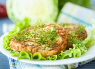 Какое вкусное блюдо можно быстро приготовить на завтрак? Капустный блин